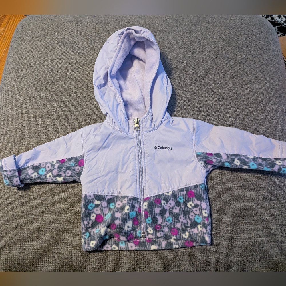 Columbia Kids' Purple Hooded Jacket